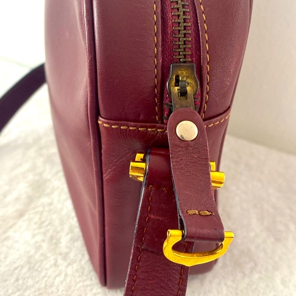 SOLD OUT!! Authentic Cartier Bordeaux Leather Bag - Picture 5 of 14